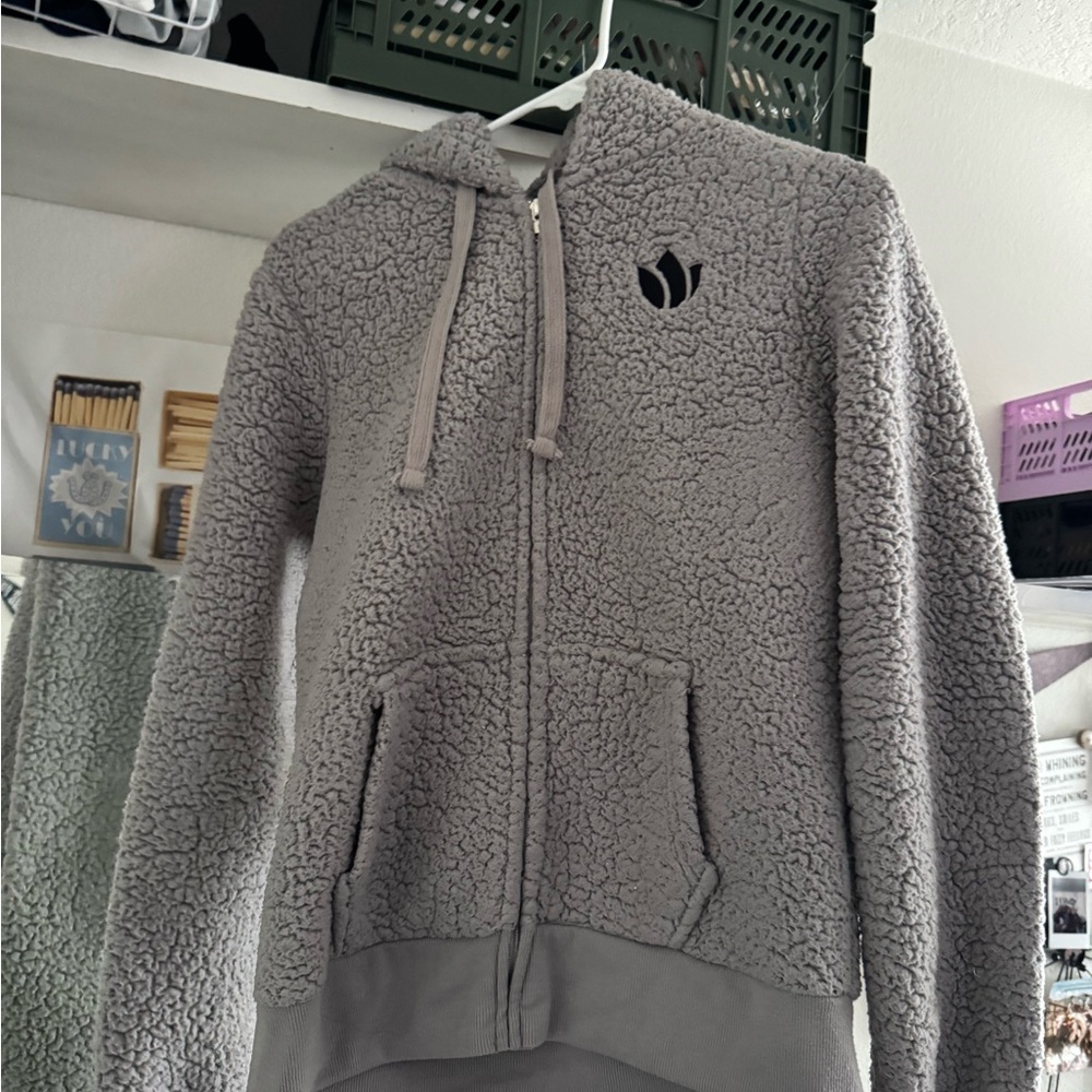 Reflex Gray Sherpa Jacket